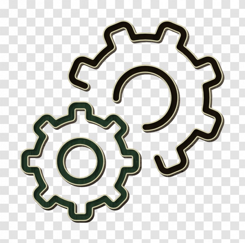 Gear Icon Business SEO Settings - Symbol Auto Part Transparent PNG