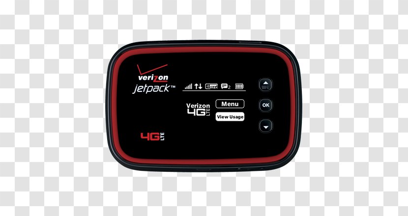 MiFi Verizon Wireless Hotspot LTE Mobile Phones - Electronic Device - Router Transparent PNG