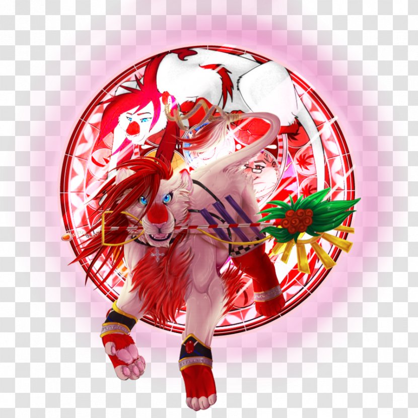 Christmas Ornament Day RED.M - Red - Dynamic Lines Poses Transparent PNG