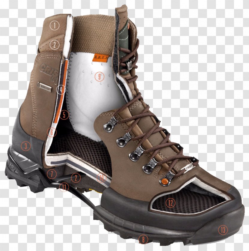 Hiking Boot Boots And Shoes Motorcycle - Steeltoe Transparent PNG