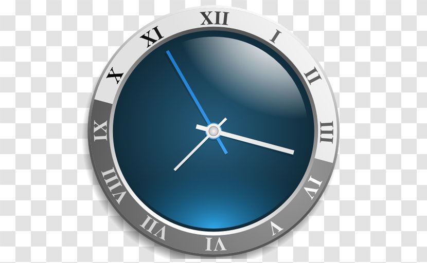 Alarm Clocks Digital Clock - Electric Blue Transparent PNG