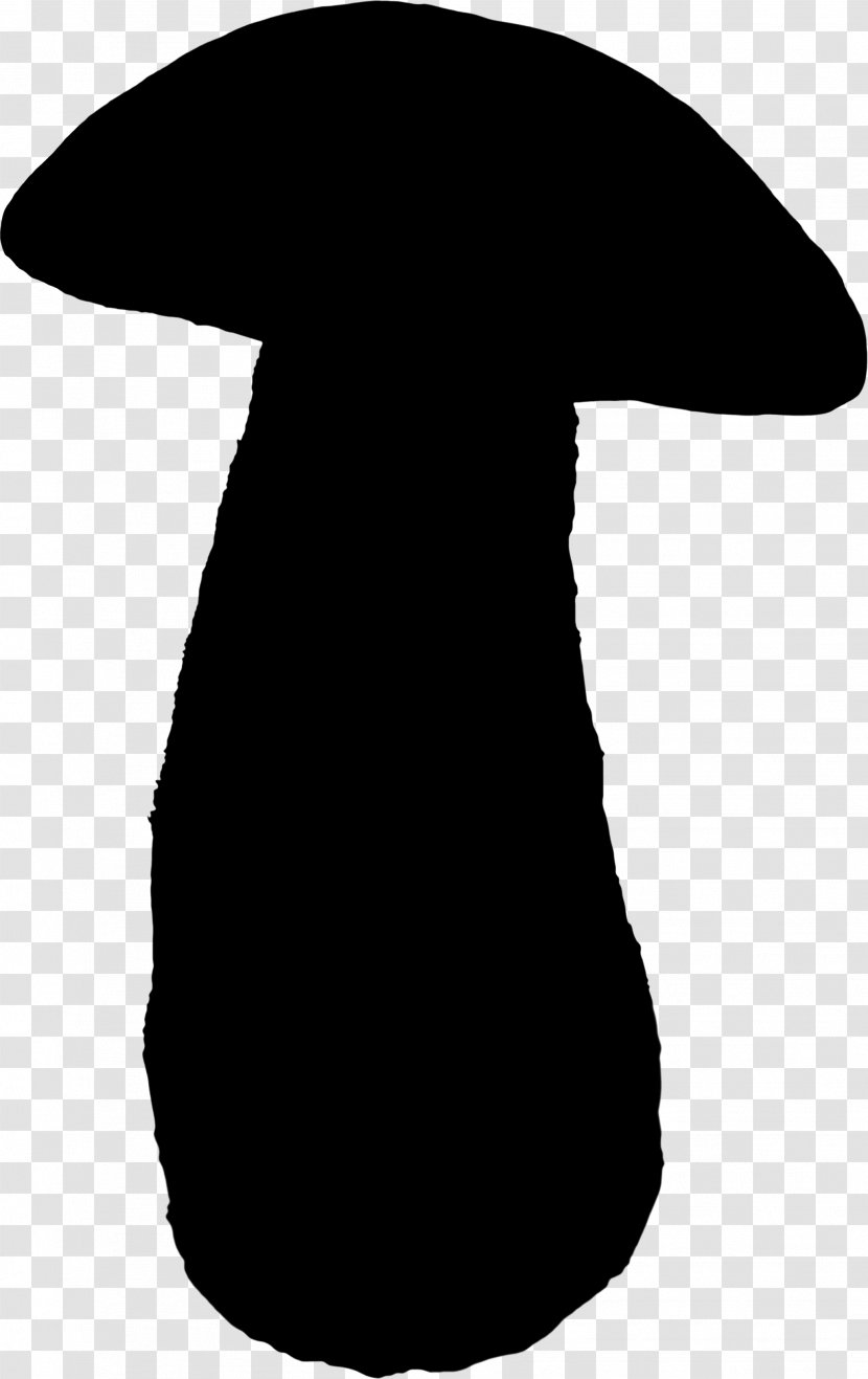 Neck Silhouette Black M - Blackandwhite Transparent PNG