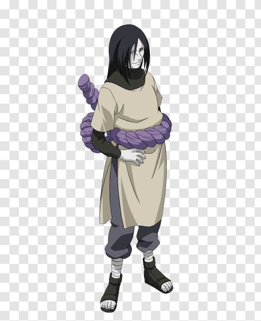 Orochimaru Naruto Rendering DeviantArt - Watercolor Transparent PNG