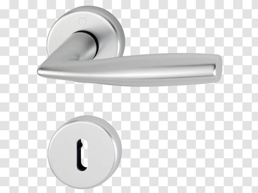 Door Handle Aluminium Hoppe Group - DORR Transparent PNG