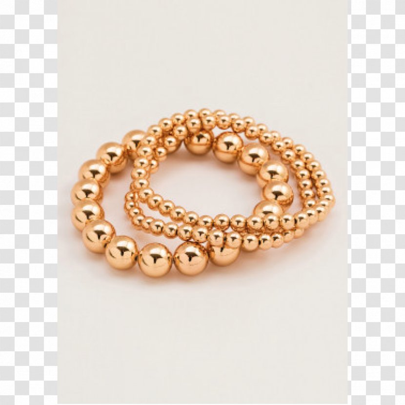 Pearl Earring Gorjana - Charm Bracelet - HQ GoldGold Transparent PNG