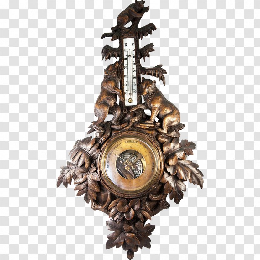 Cuckoo Clock 01504 Metal Cuckoos - Barometer Transparent PNG