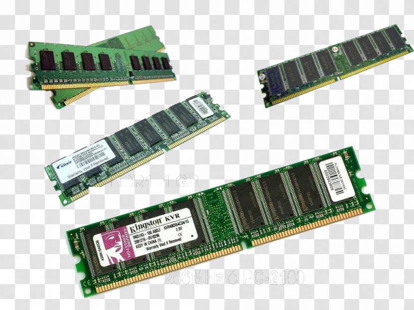 DDR SDRAM Computer Data Storage DDR4 SO-DIMM - Hardware Transparent PNG