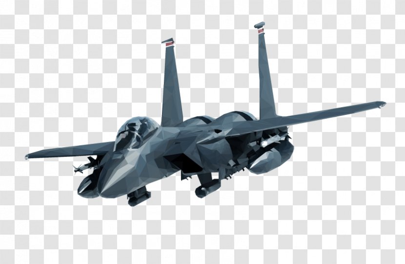 McDonnell Douglas F-15E Strike Eagle F-15 General Dynamics F-16 Fighting Falcon Airplane Fighter Aircraft - Propeller Transparent PNG