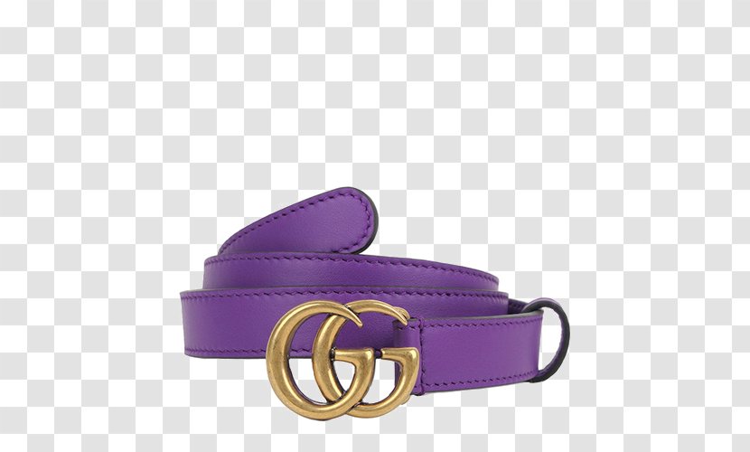 Belt Gucci Purple Leather Buckle - Luxury - Ms. GUCCI Transparent PNG