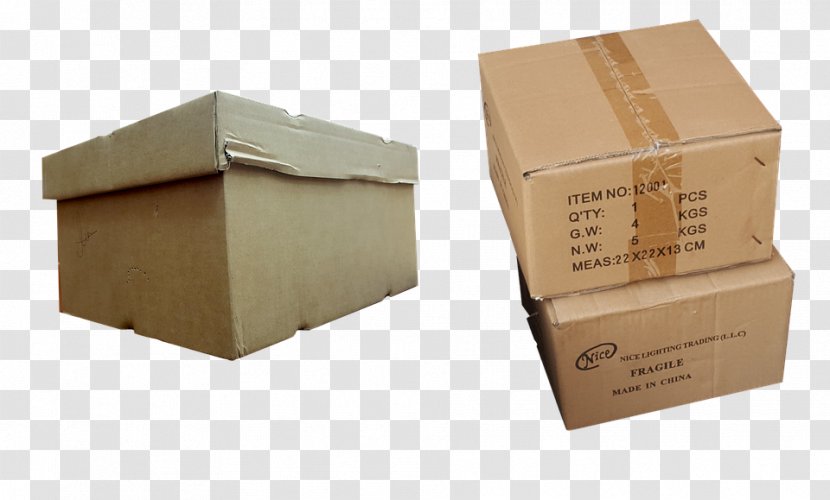 Box - Cardboard Transparent PNG