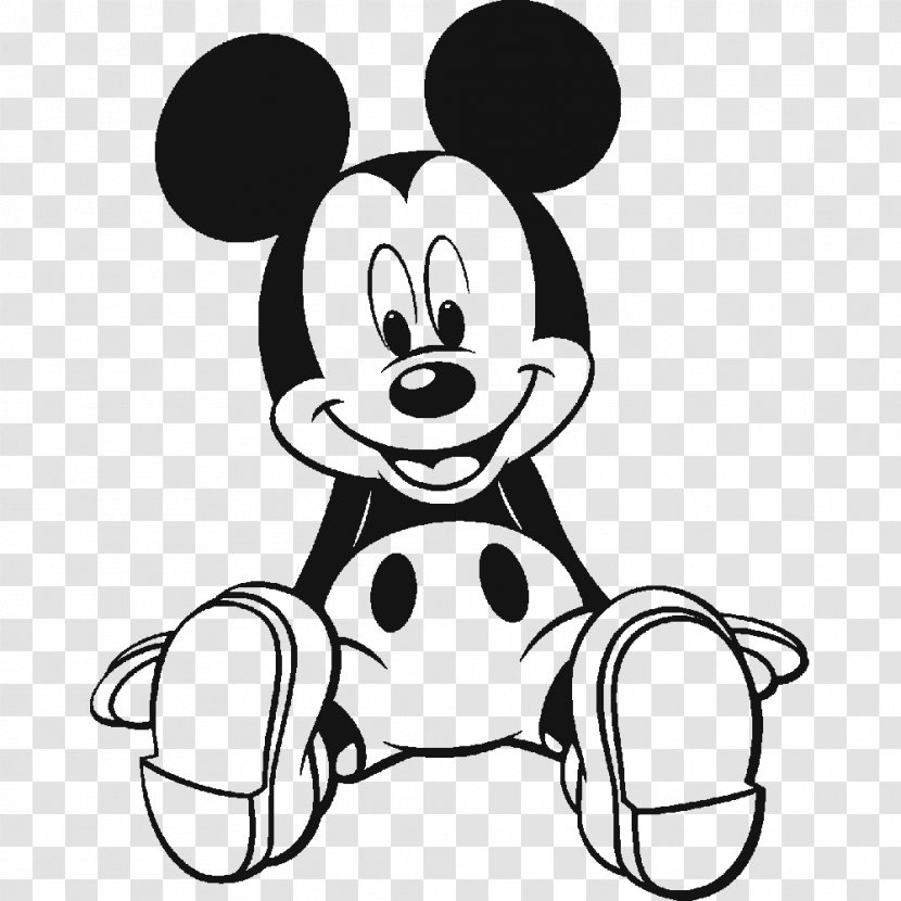 Mickey Mouse Minnie Pluto Donald Duck - Watercolor Transparent PNG