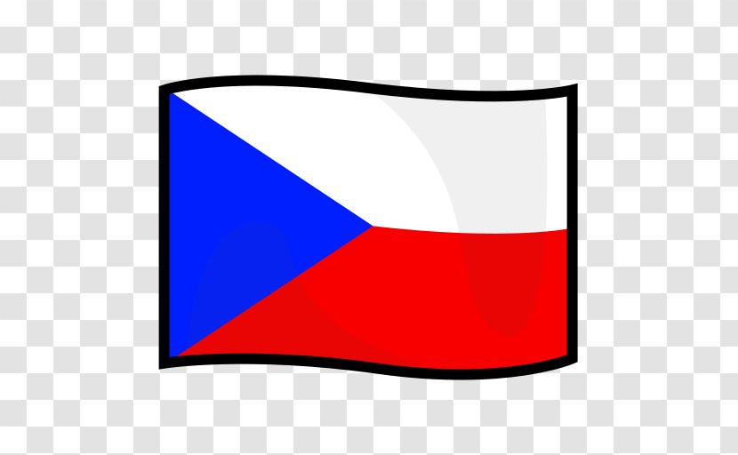 Emojipedia Flag Of The Czech Republic Aš Symbol - Area - Emoji Transparent PNG