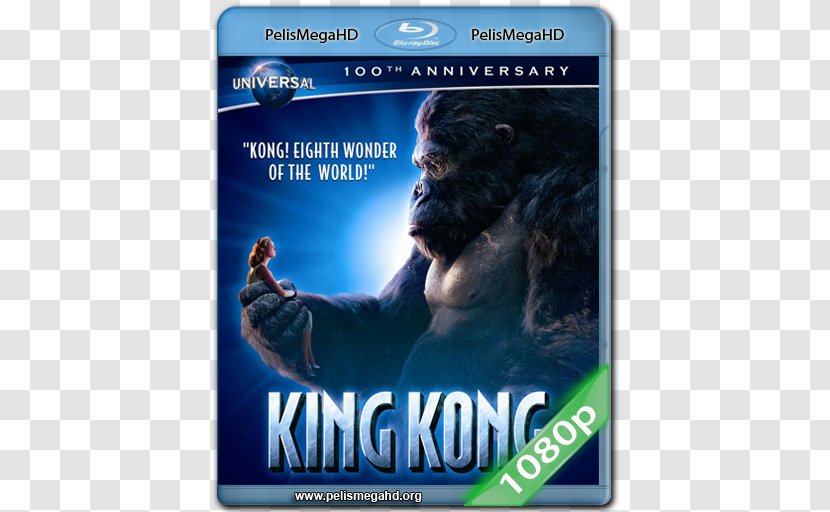 King Kong Film Blu-ray Disc Extended Edition 0 - Imdb - Peter Jackson Transparent PNG