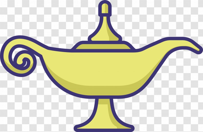 Disneys Aladdin Clip Art - Drawing - Mysterious Lamp Transparent PNG