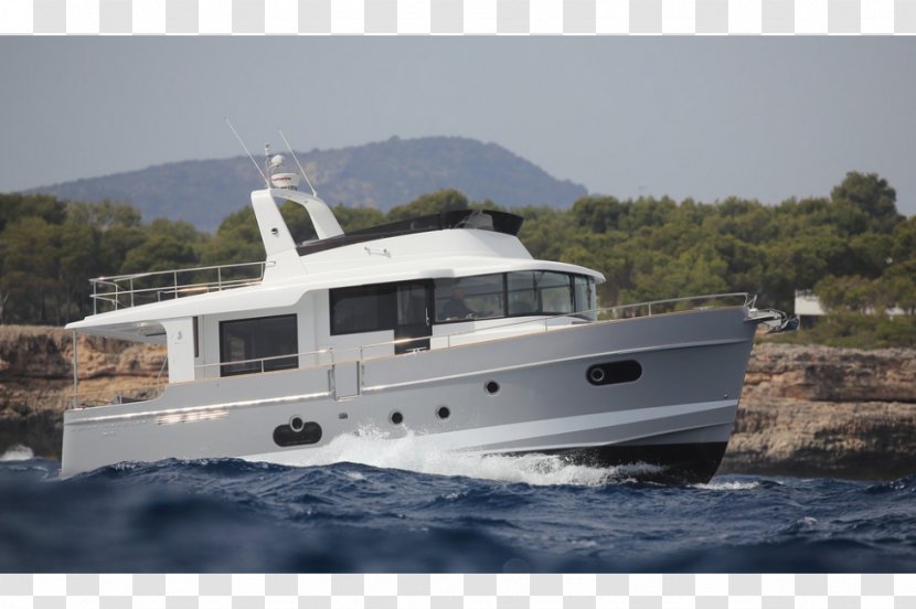 Luxury Yacht Beneteau Fishing Trawler Boat - Naval Architecture Transparent PNG