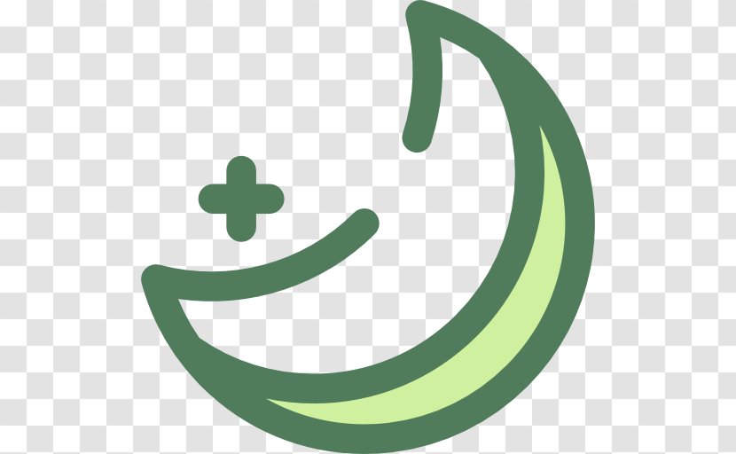 Logo Brand Font - Green - Moon Shape Transparent PNG
