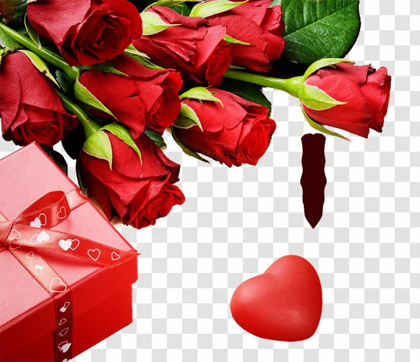 Love Valentines Day Romance Wallpaper - Flower Arranging - Rose Creative Transparent PNG