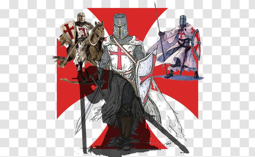 Knights Templar Crusades Counter-Strike: Source Middle Ages - Costume - Knight Transparent PNG