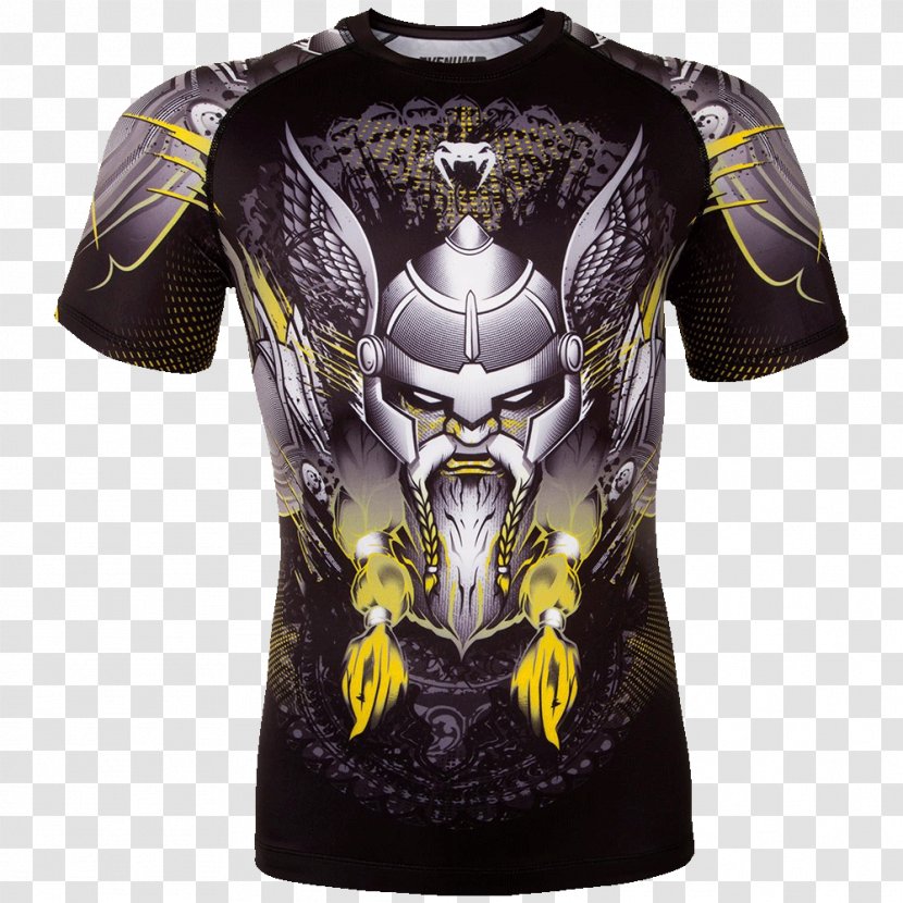 T-shirt Venum Rash Guard Mixed Martial Arts Clothing - Shirt Transparent PNG