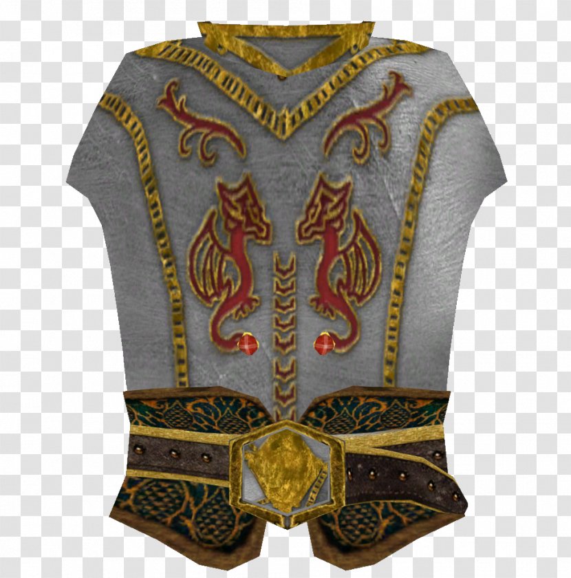 Armour Gold Computer File Skirt - Leather Transparent PNG