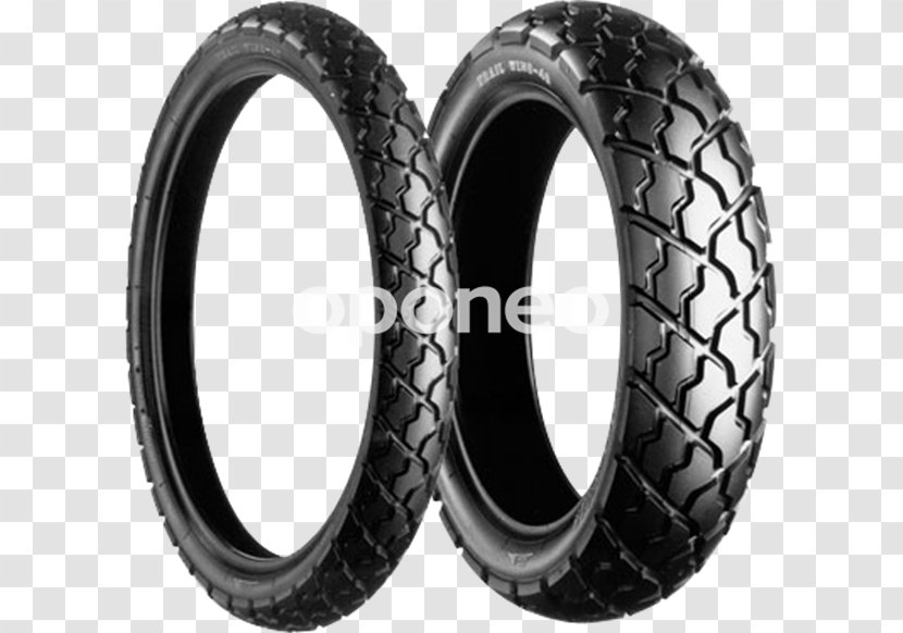 Motorcycle Tires Bridgestone Dual-sport Michelin - Automotive Tire Transparent PNG