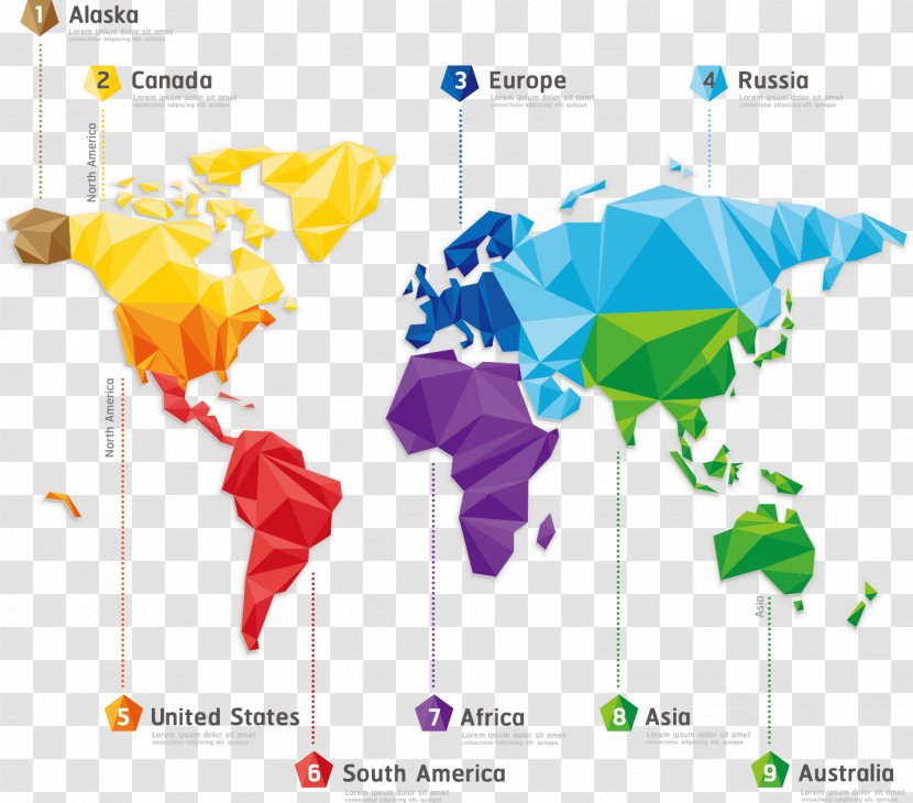World Map Illustration - Art Transparent PNG