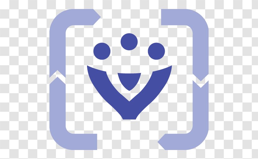 Emoticon - Electric Blue - Logo Symbol Transparent PNG