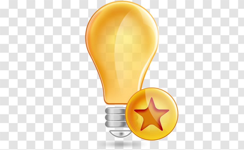 Incandescent Light Bulb Icon Design Symbol - Electricity Transparent PNG