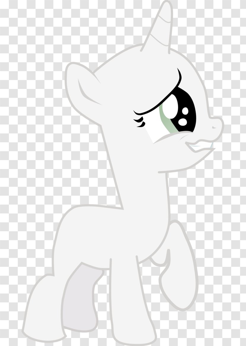 Horse Pony Stallion Drawing Mrs. Cup Cake - Cartoon - Unicorn Head Transparent PNG
