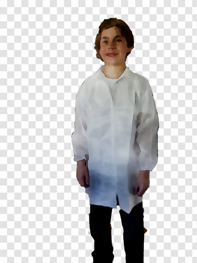 Lab Coats T-shirt Chef's Uniform Dress Shirt Sleeve - Top - Textile Transparent PNG