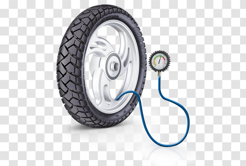 Motor Vehicle Tires Car Tubeless Tire Motorcycle Bicycle - Autofelge - Tyre Pressure Transparent PNG