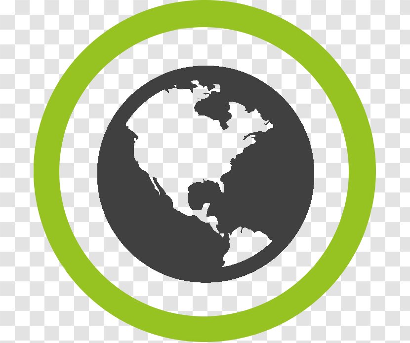 World Map Globe Earth - Green Transparent PNG