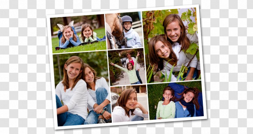 Collage Photomontage Photography - Square Box Design Transparent PNG