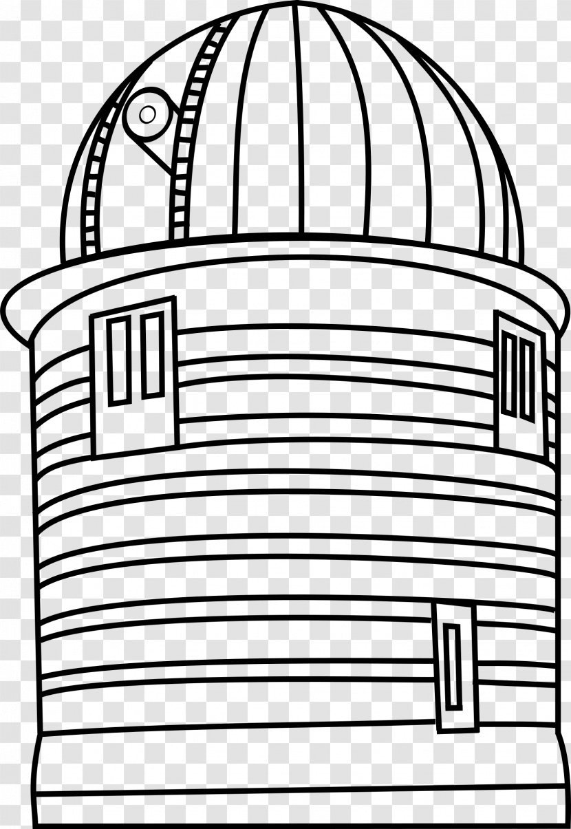Observatory Drawing Queen's House Building Coloring Book - Monochrome Transparent PNG