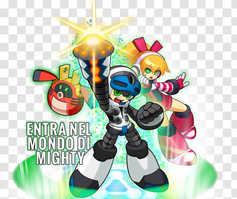 Mighty No. 9 Video Games Wii U Mega Man Level-5 Comcept - Becks Transparent PNG