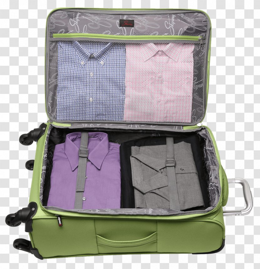 Baggage Suitcase Hand Luggage Textile - Purple - Bag Transparent PNG
