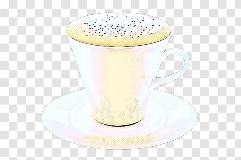 Coffee Cup Cappuccino Saucer Mug - Milkshake Transparent PNG