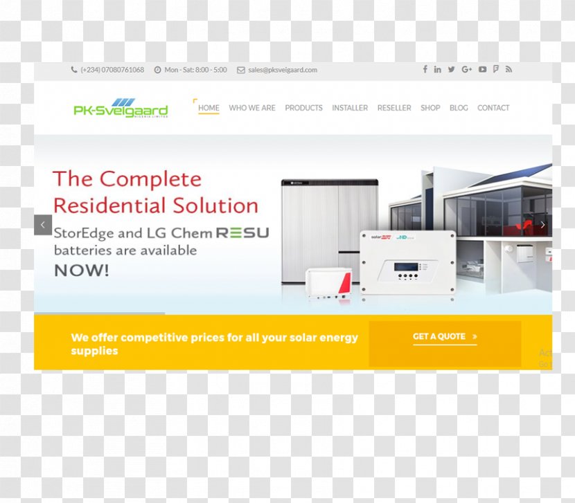 SolarEdge Web Design Brand Power Inverters - Solar Energy Transparent PNG