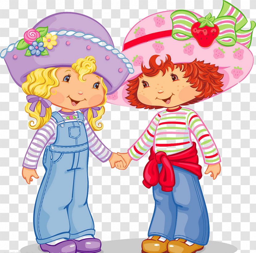 Friendship Day National Best Friend Friends Forever - Watercolor - Doll Transparent PNG