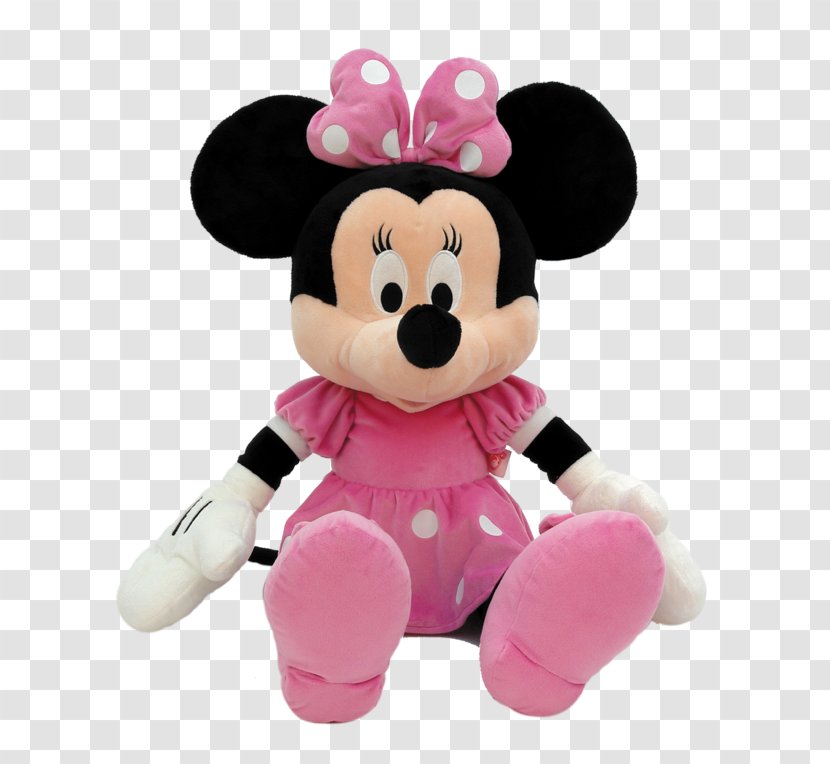Minnie Mouse Mickey Stuffed Animals & Cuddly Toys Plush The Walt Disney Company - Cartoon Transparent PNG
