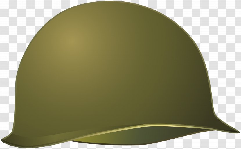 Helmet Green Cap - Military Clip Art Image Transparent PNG