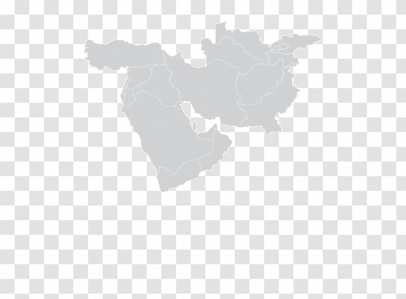 Middle East Globe Map - Country Transparent PNG