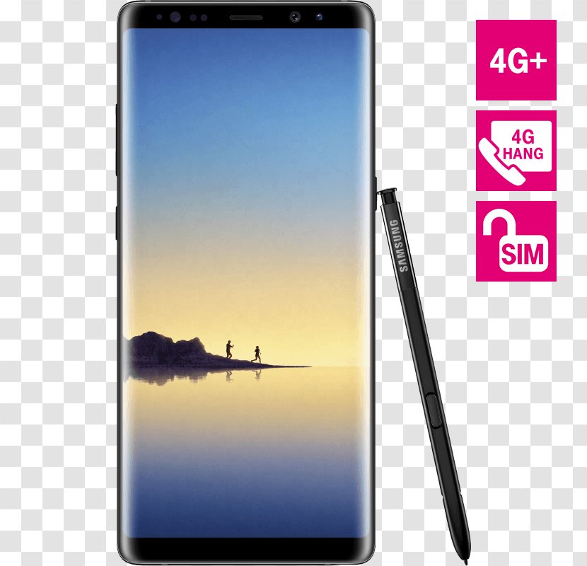 Samsung Galaxy Note 8 S8+ LTE Stylus Transparent PNG