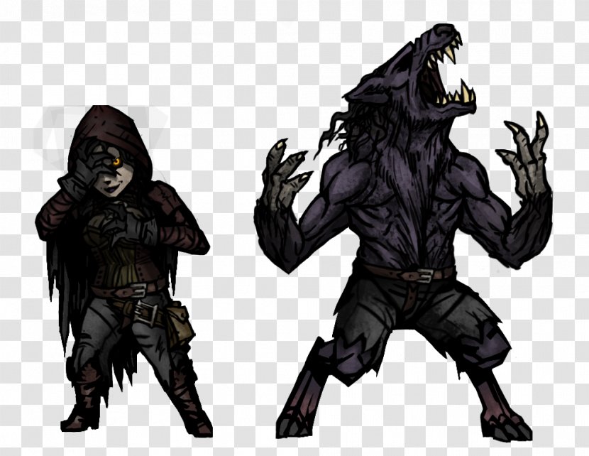 Darkest Dungeon Video Game Nexus Mods - Werewolf - Vampires Transparent PNG