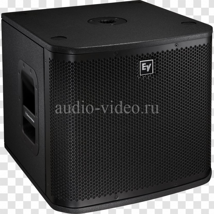 Electro-Voice Subwoofer Loudspeaker Audio - Speaker Transparent PNG