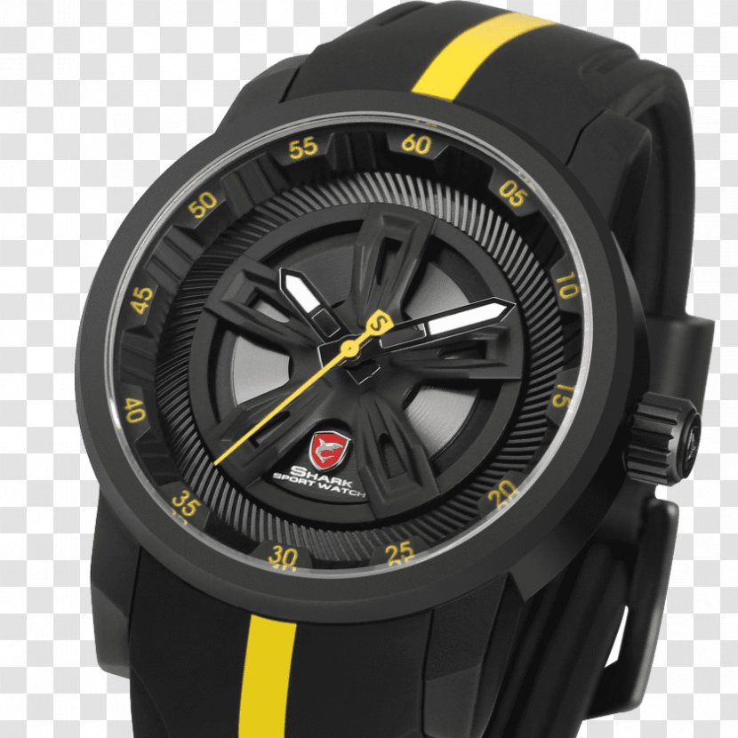 SHARK Sport Watch Quartz Clock Transparent PNG