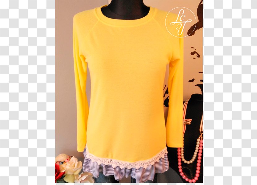 T-shirt Sweater Sleeve Blouse - Fashion Transparent PNG