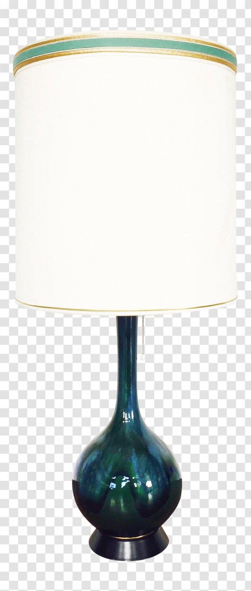Cobalt Blue Product Design - Green Pottery Lamps Transparent PNG