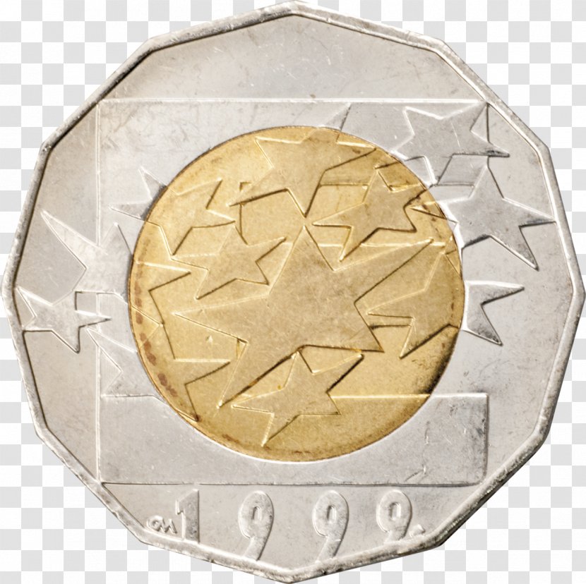 Metal - 2 Euro Commemorative Coins Transparent PNG