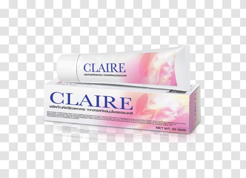 Stretch Marks Claire's Skin Whitening Ingredient - Gram - Cream Transparent PNG